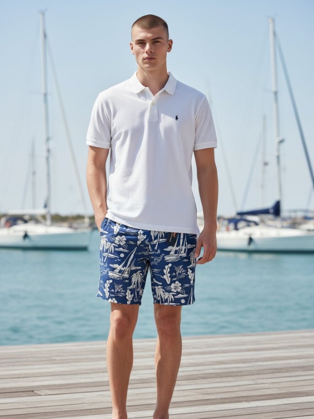 Vineyard Vines Shorts Mens‎ Size 30 & 32 Blue Nautical Sailboats New
